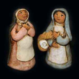 Visitation of Mary to Elizabeth Figures